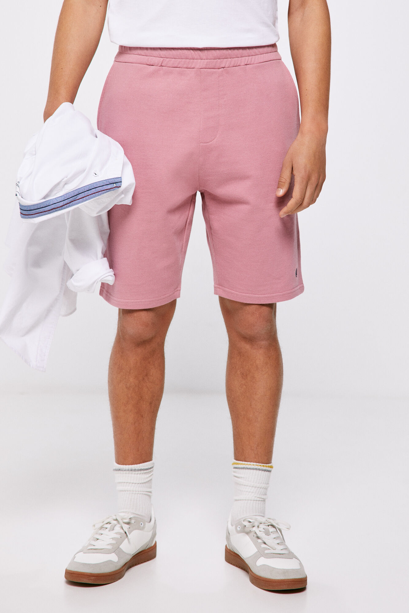 Conjunto esportivo Bermuda - lilás