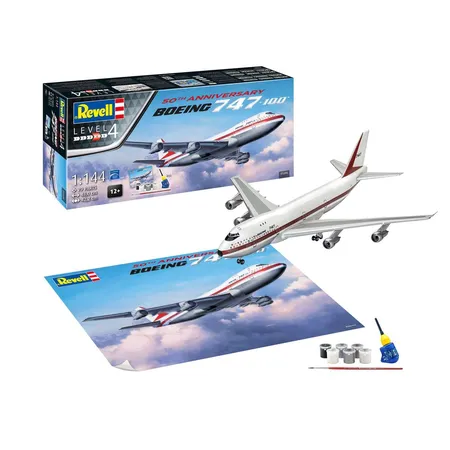 Revell Boeing 747-100, 50th Anniversary