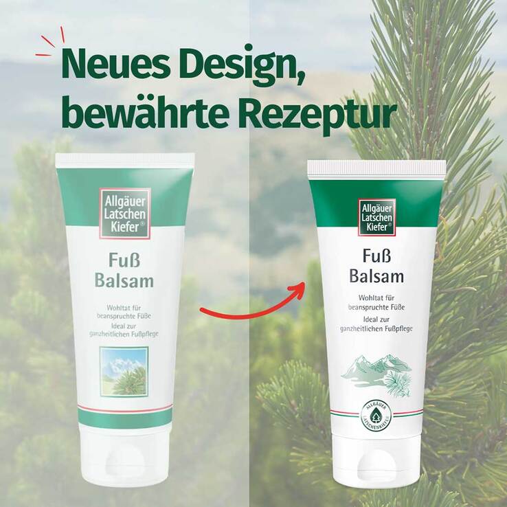 Allgäuer Latschenkiefer Fuß Balsam, 100 ml