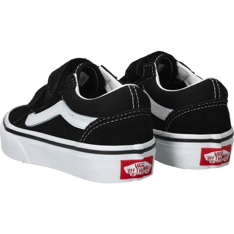 Vans Old Skool V Sneakers Zwart Meisjes Jongens