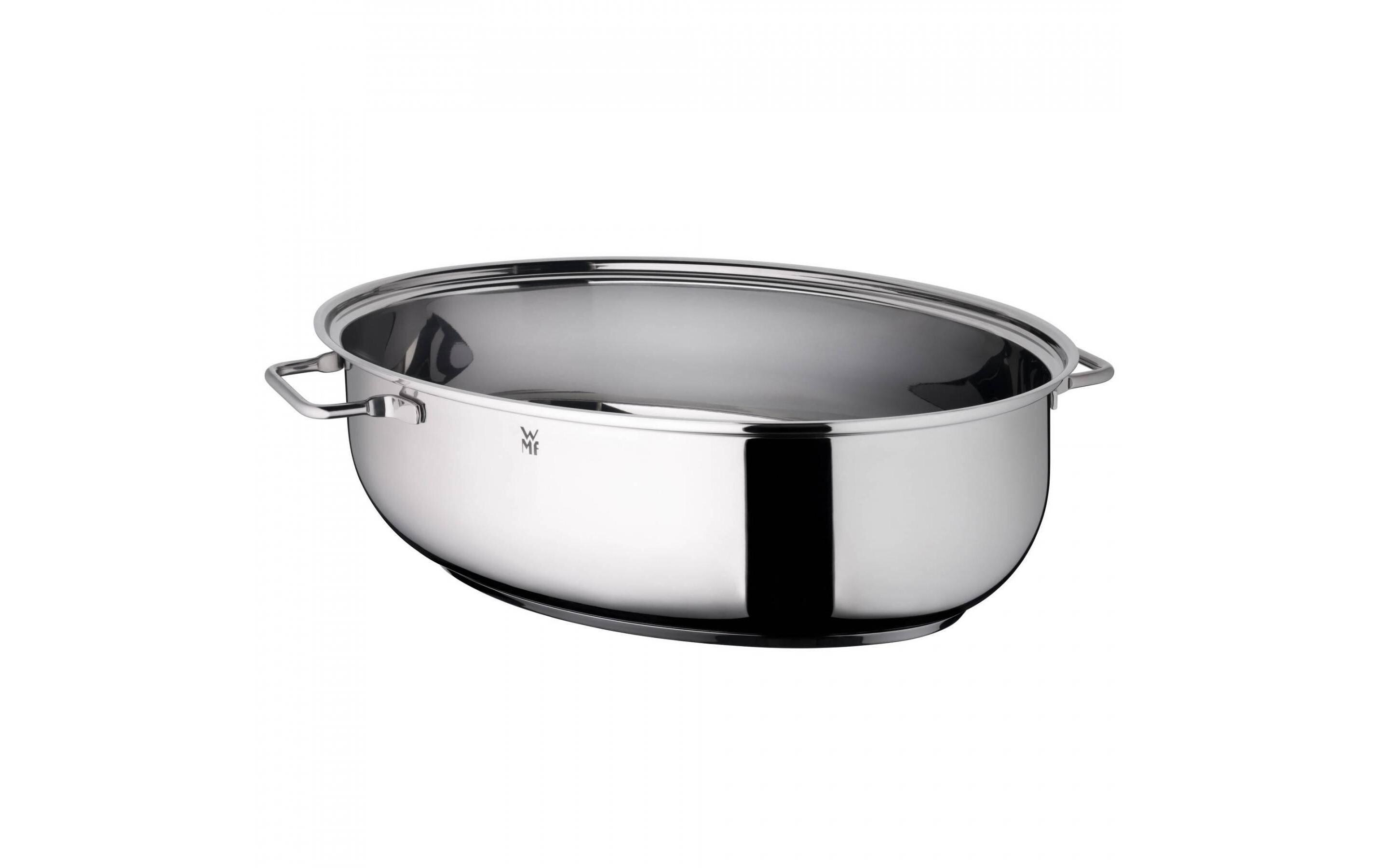 Bräter 25.8 cm<br>Multifunktionaler Bräter mit Metalldeckel und Fleischthermometer