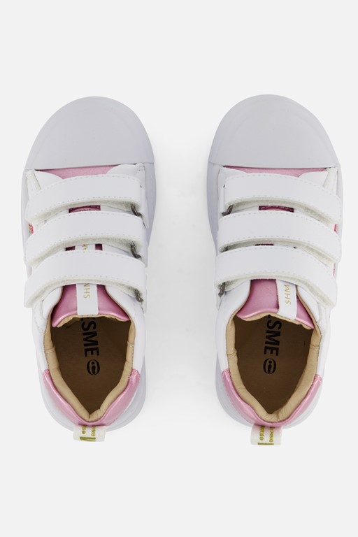 Shoesme Vlinder Sneakers wit Leer