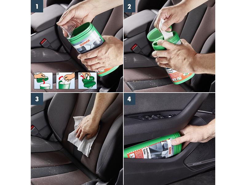 Sonax Reinigungstücher Box, Innen & aussen Tücherbox