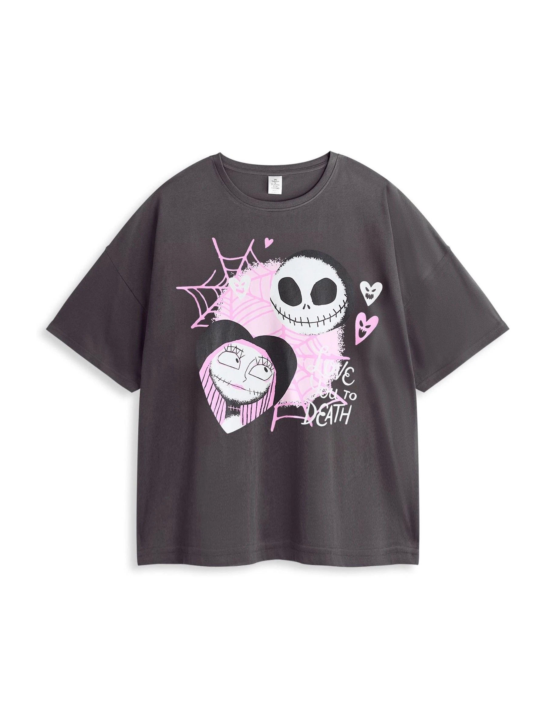 Roze - Vanilla Underground Nightmare Before Christmas pyjamaset voor volwassenen