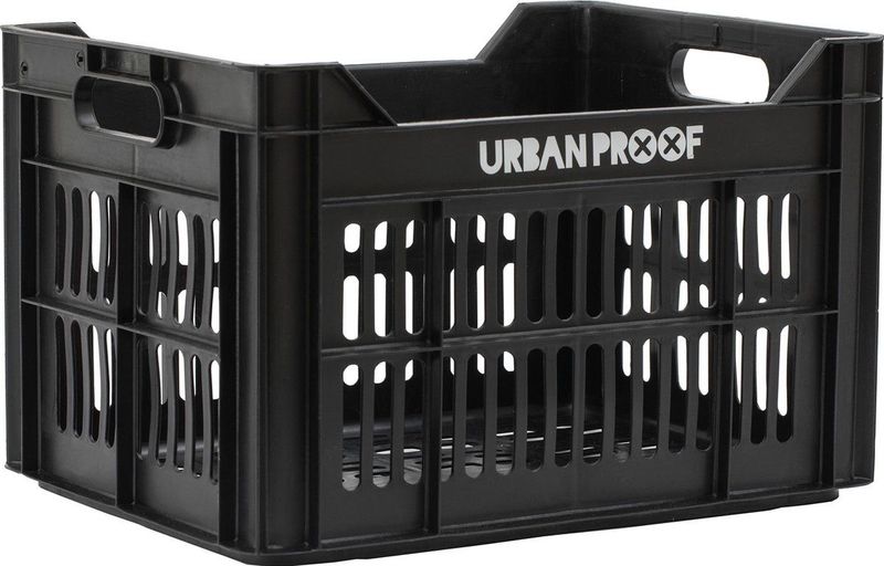 Urban Proof - Fietskrat - Zwart - 30 liter - 100% Gerecycled Polypropyleen