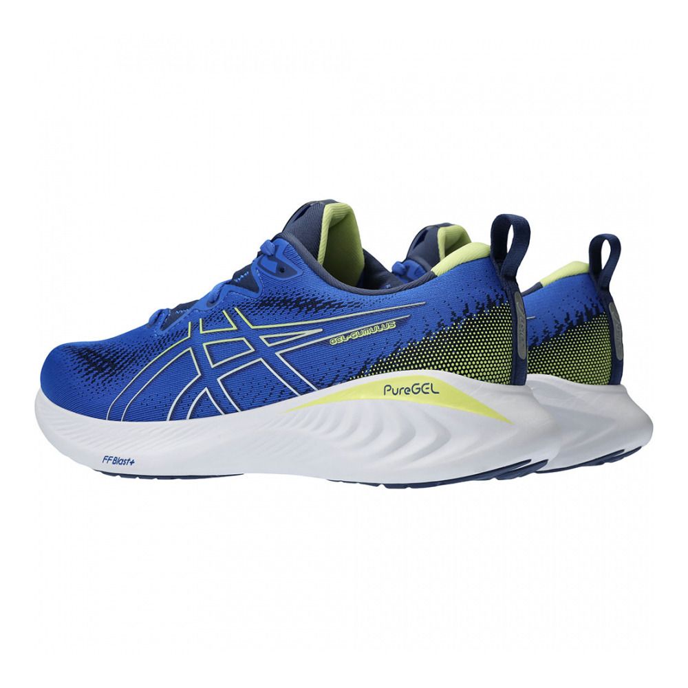 Asics GEL-CUMULUS 25 - Chaussures running Homme illusion blue/glow yellow