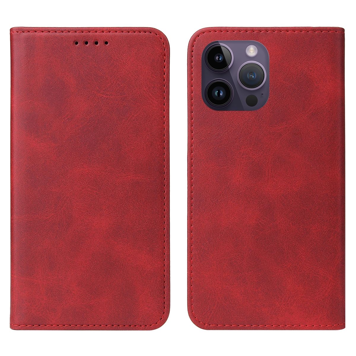 Hülle für Apple iPhone 15 Pro Max Schutz Handy Case Cover Tasche Wallet Etuis