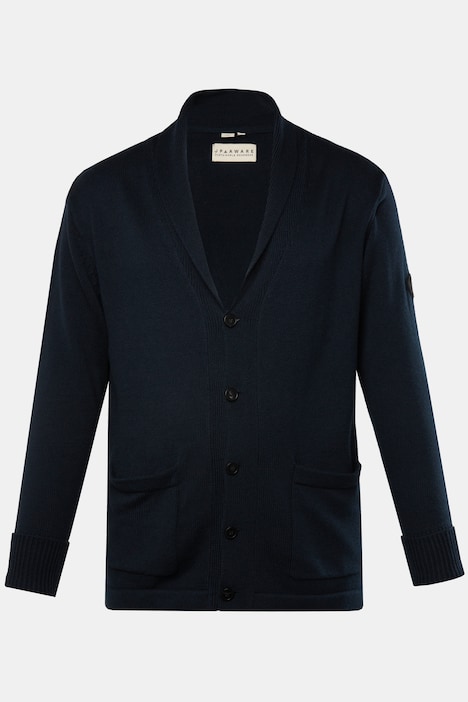 JP AWARE Strickjacke, Nachhaltigkeit, recycelte Materialien, bis 7 XL