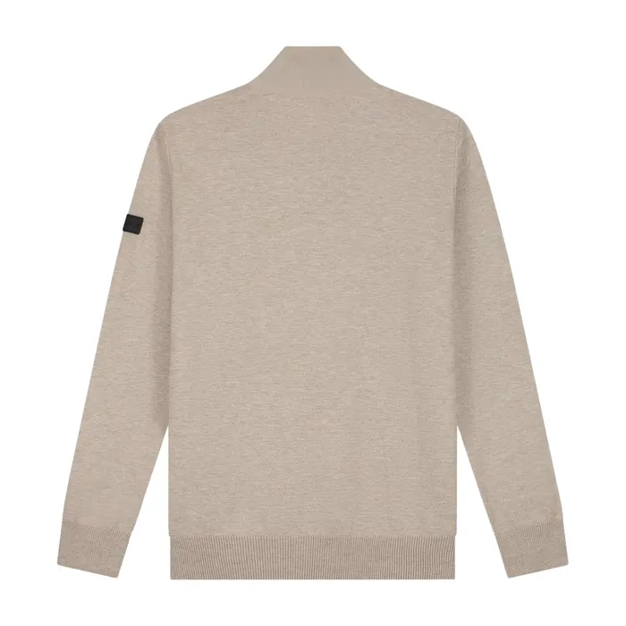 Malelions Knitted 1/4 Zip Sweater Heren