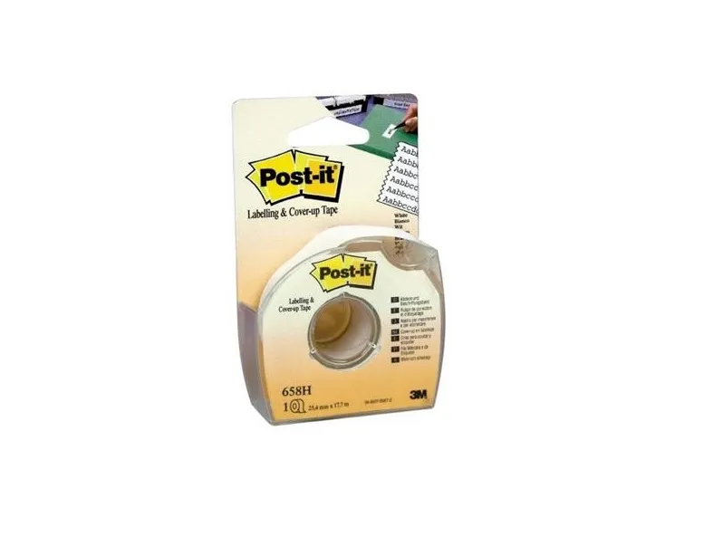 Korrektionstape 3M Post-it med dispenser 25 mm x 17 m hvid