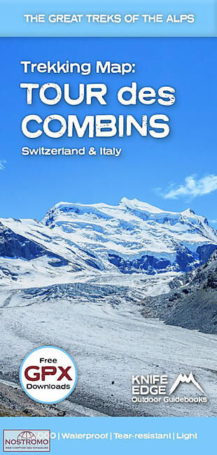 TOUR DES COMBINS TREKKING MAP