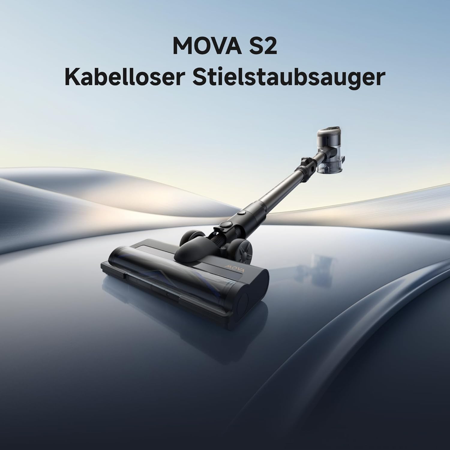 Mova S2, 36.000 Pa Saugleistung, mehr als 60 Min. Laufzeit, 99,9% Filtereffizienz, Verhedderungsschutz, ideal für die Reinigung des gesamten Wohnraums inklusive Teppichen, entfernt auch Tierhaare