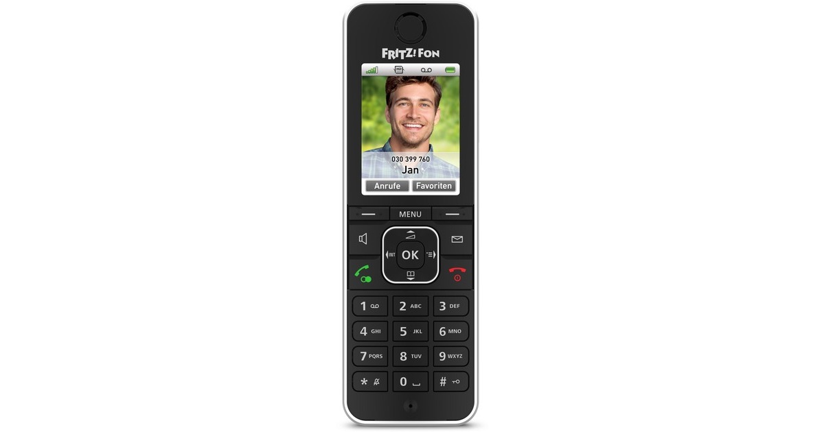 FRITZ!Fon C6 handset  (Zwart)