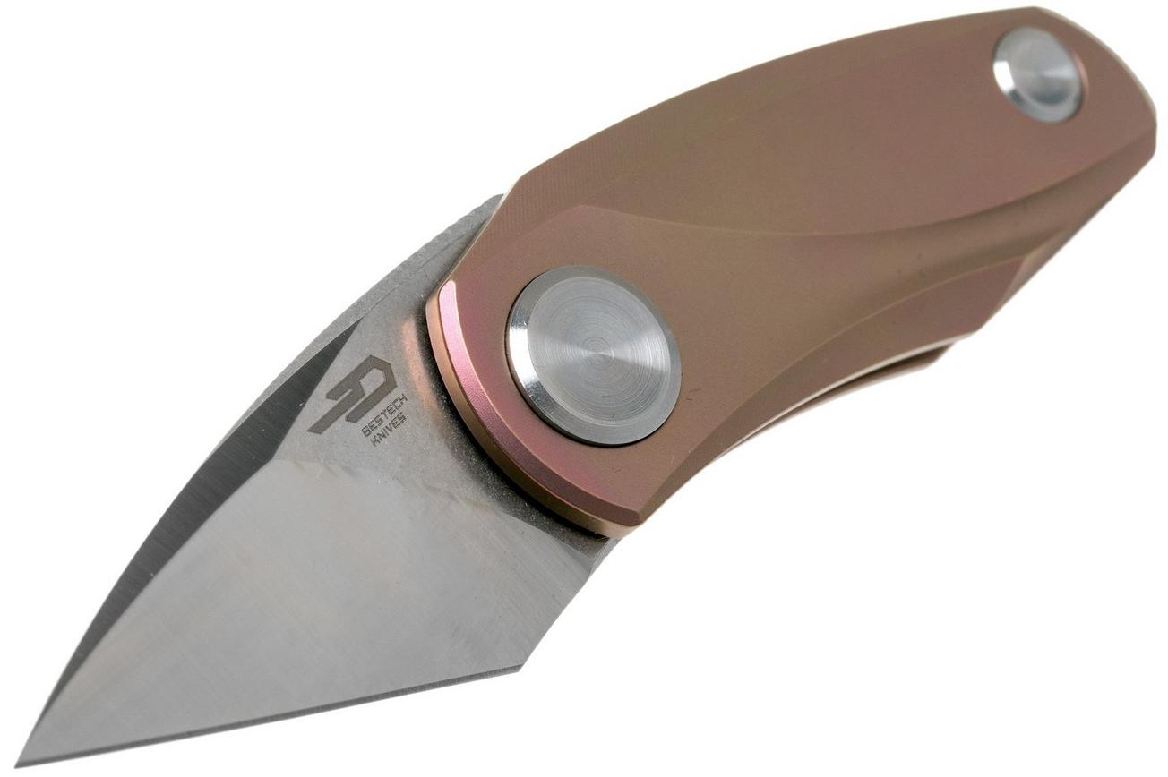 Bestech Tulip Ball Lock Pink BT1912D zakmes, Ostap Hel design