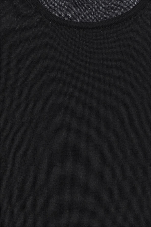 Casual Friday CFKENT Merino Crew Neck Knit Black