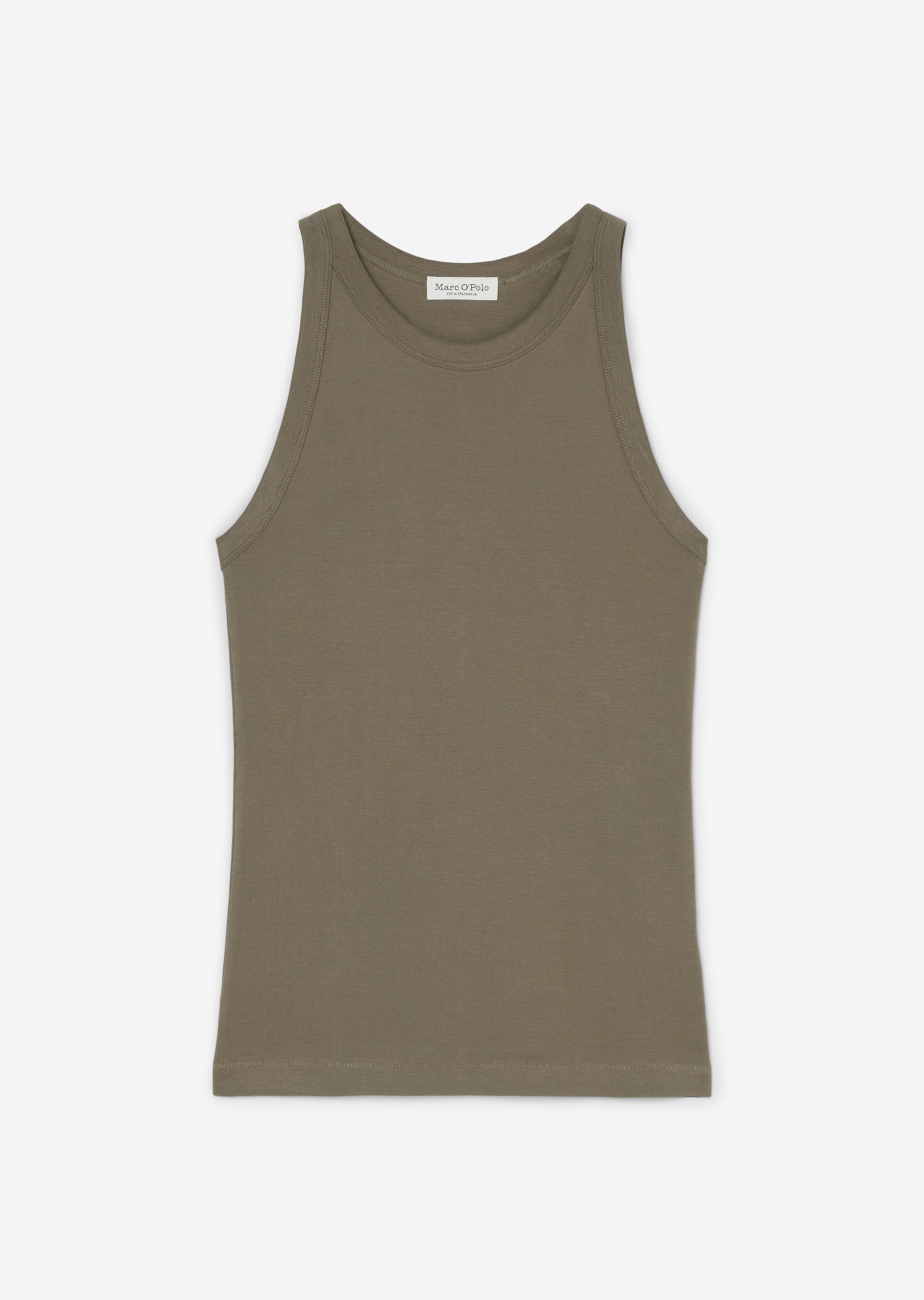 Tanktop regular aus Organic-Cotton-Rib-Jersey