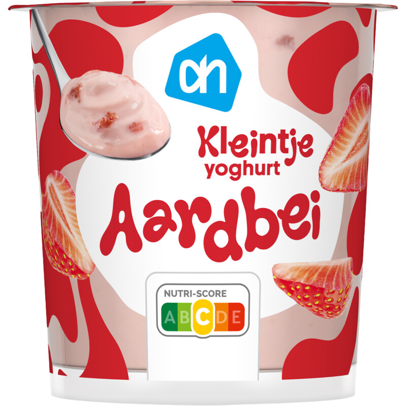 AH Kleintje yoghurt aardbei