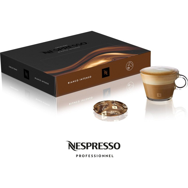 Capsule de café Nespresso Professionnel Bianco Intenso  - Boîte de 50
