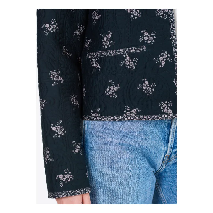 M.A.B.E. Veste Matelassée Vivi | Bleu foncé