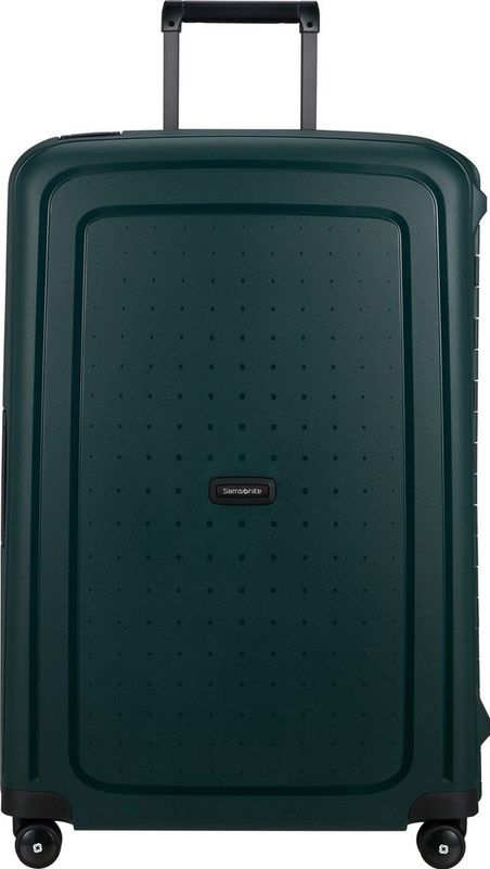 Samsonite - S´cure Spinner - Reistas - Zwart - Polypropyleen - 102 Liter