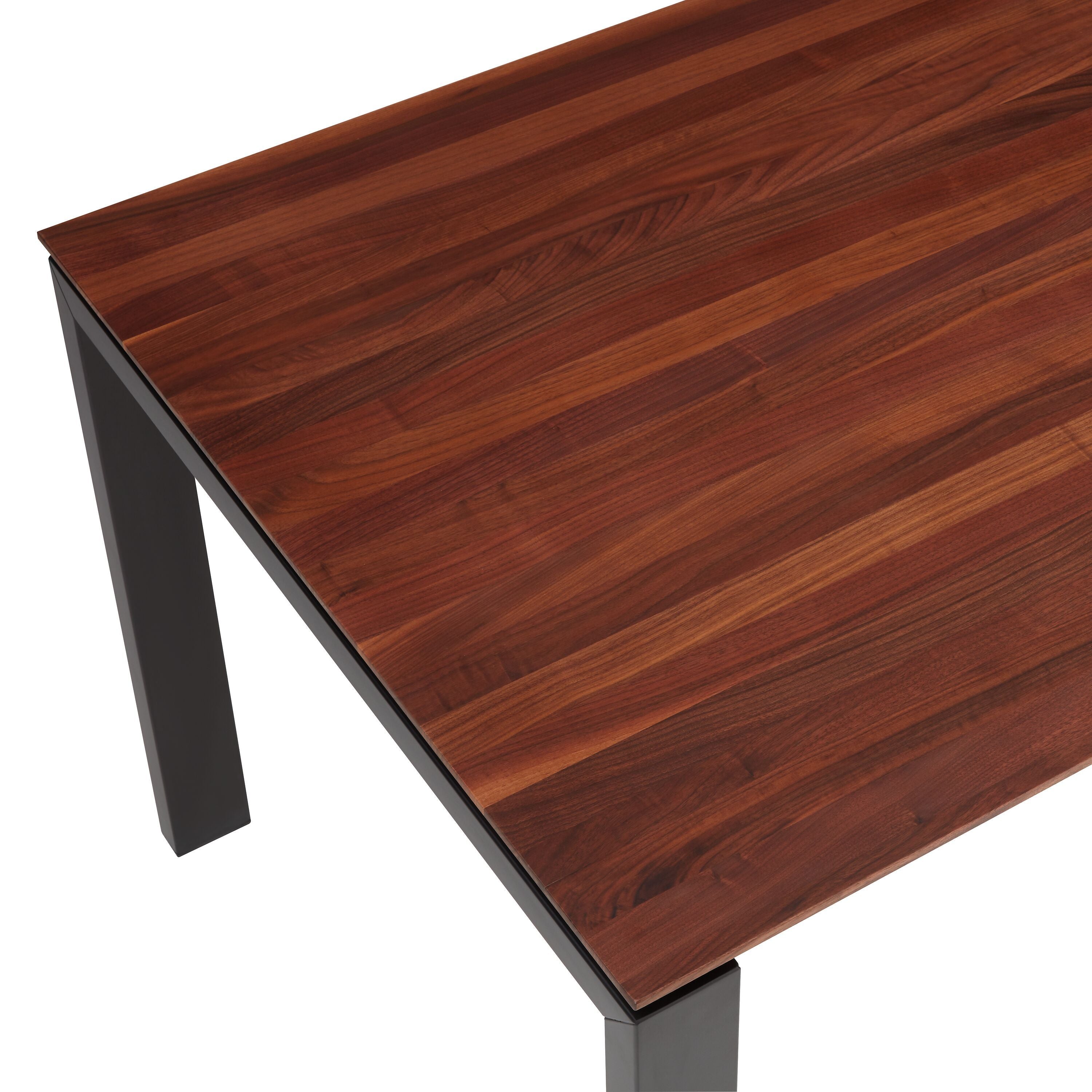 MEDICI Tisch - Nussbaum / B: 220.0 cm x T: 90.0 cm x H: 76.5 cm