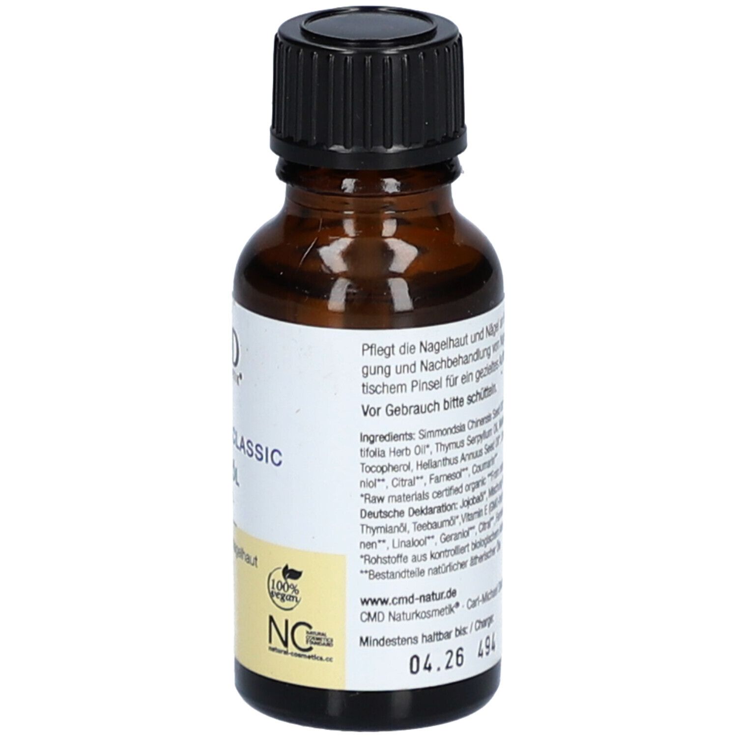 CMD Naturkosmetik Nagelöl Teebaumöl Kosmetik