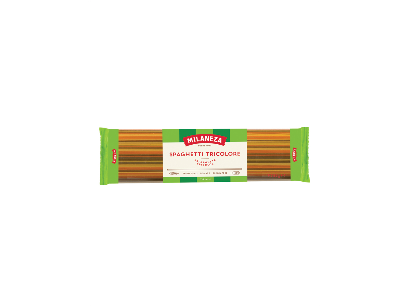 SPAGHETTI MILANEZA TRICOLORE 500G