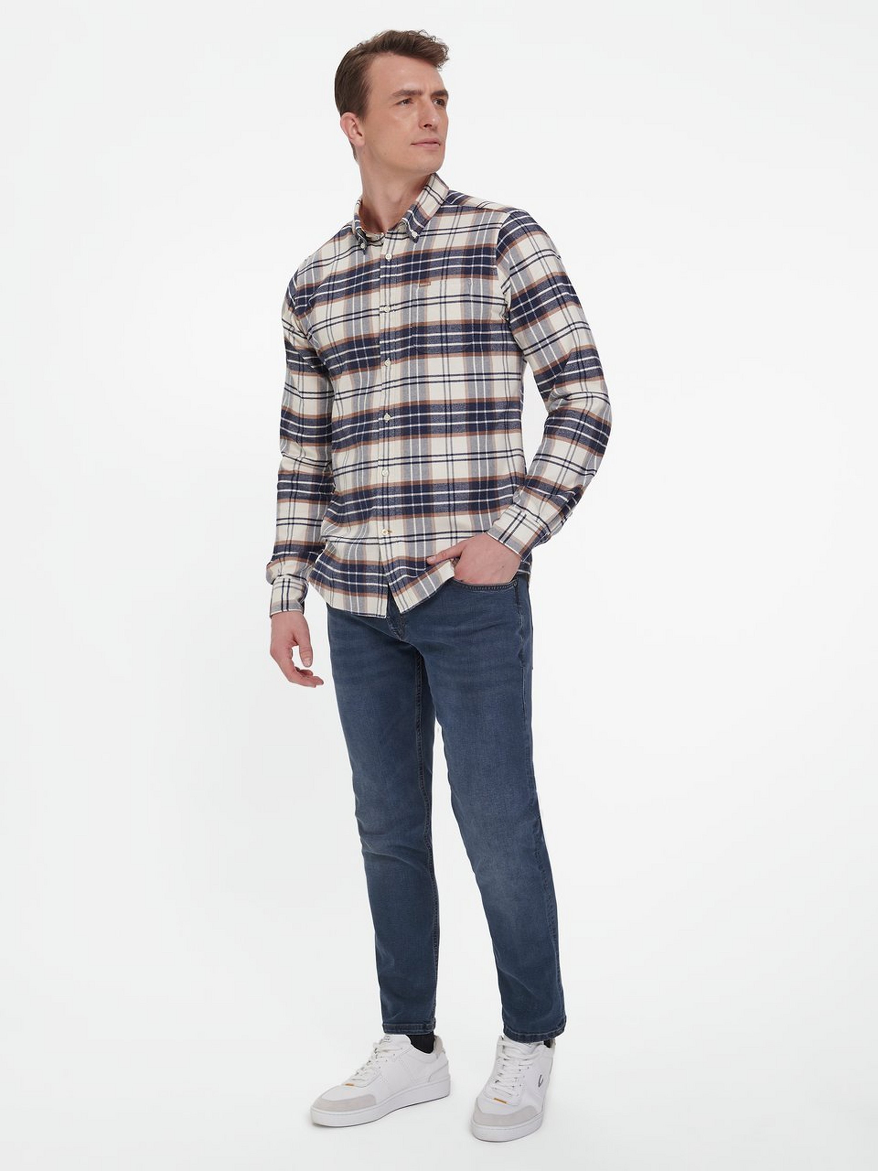 Karohemd Portdown Tailored Shirt