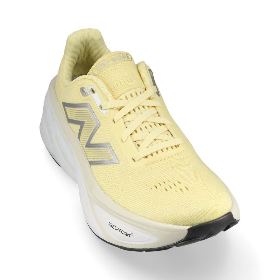 New Balance Chaussures de Running Fresh Foam X More V5 - Parchment Femme
