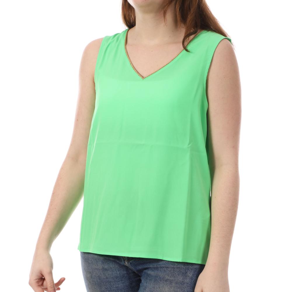 Only Débardeur Vert Femme Only Pelina