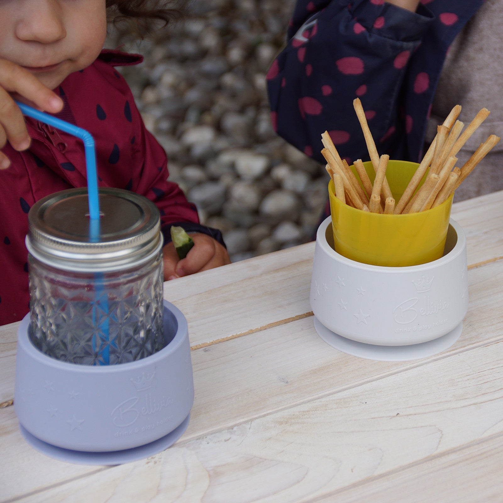 Drink & Play holder blau