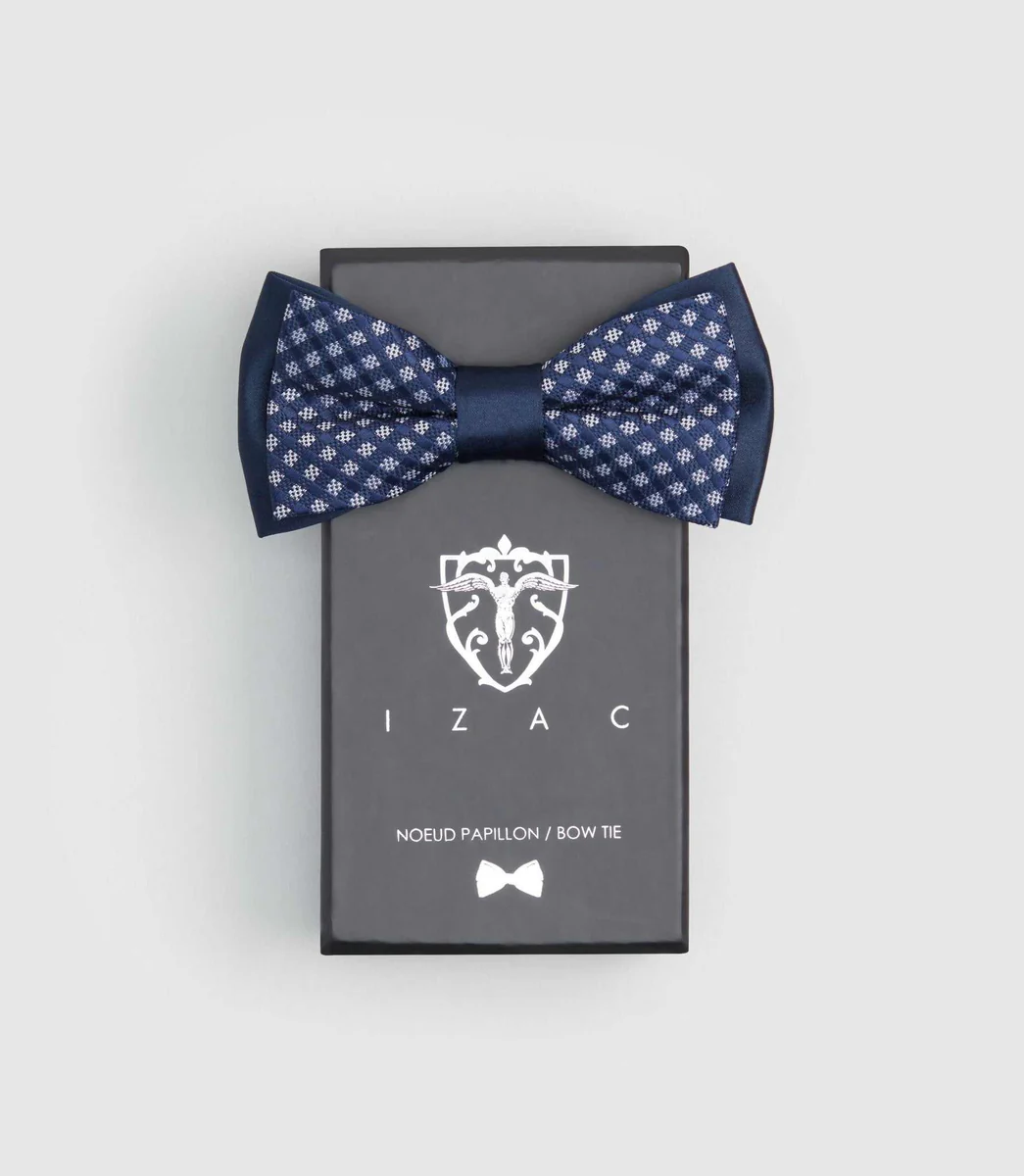Nœud papillon motif marine 