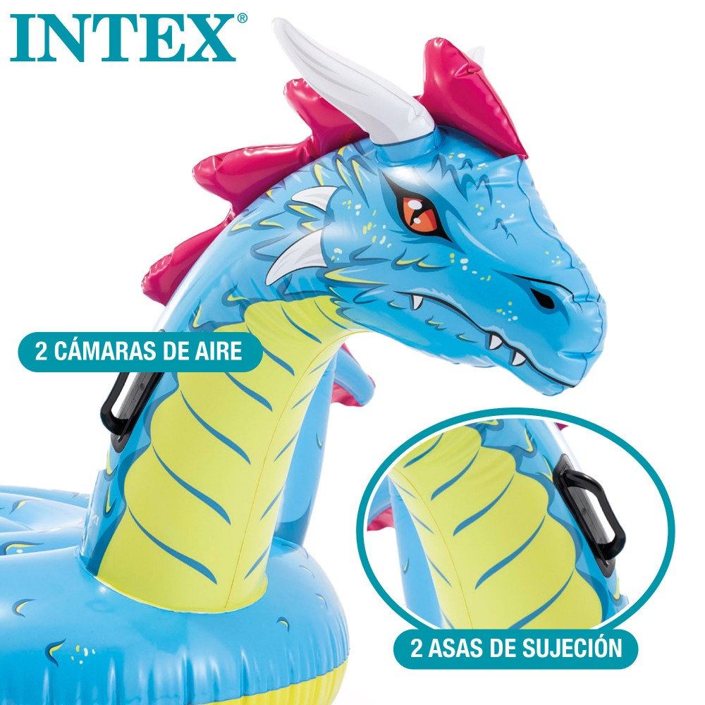 Dragão inflável Intex para crianças