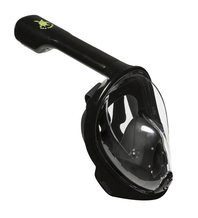 Sea Turtle Zwart S/M Snorkelmasker