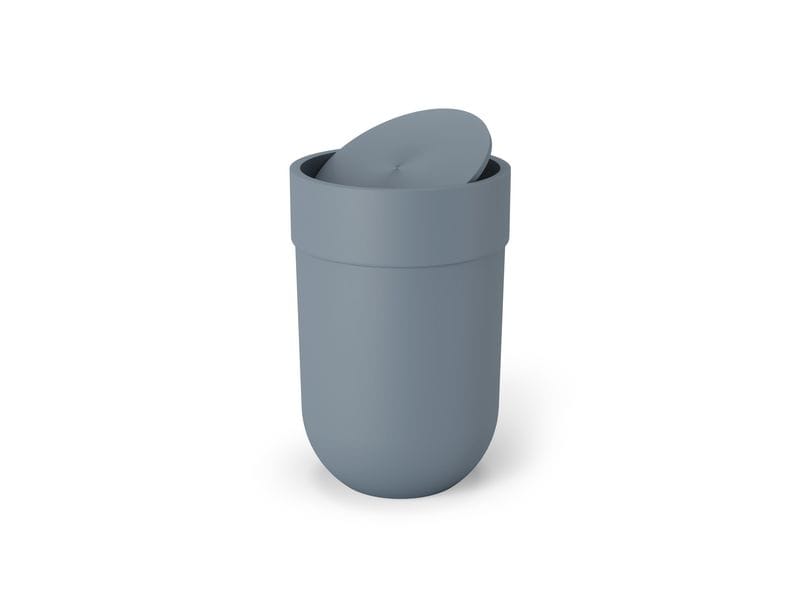 Umbra Kosmetikeimer Touch 6 l, Blau Abfalleimer