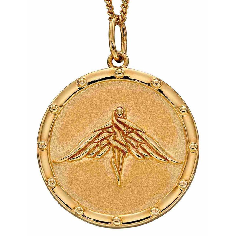 Collier plaqué or en argent 925/1000