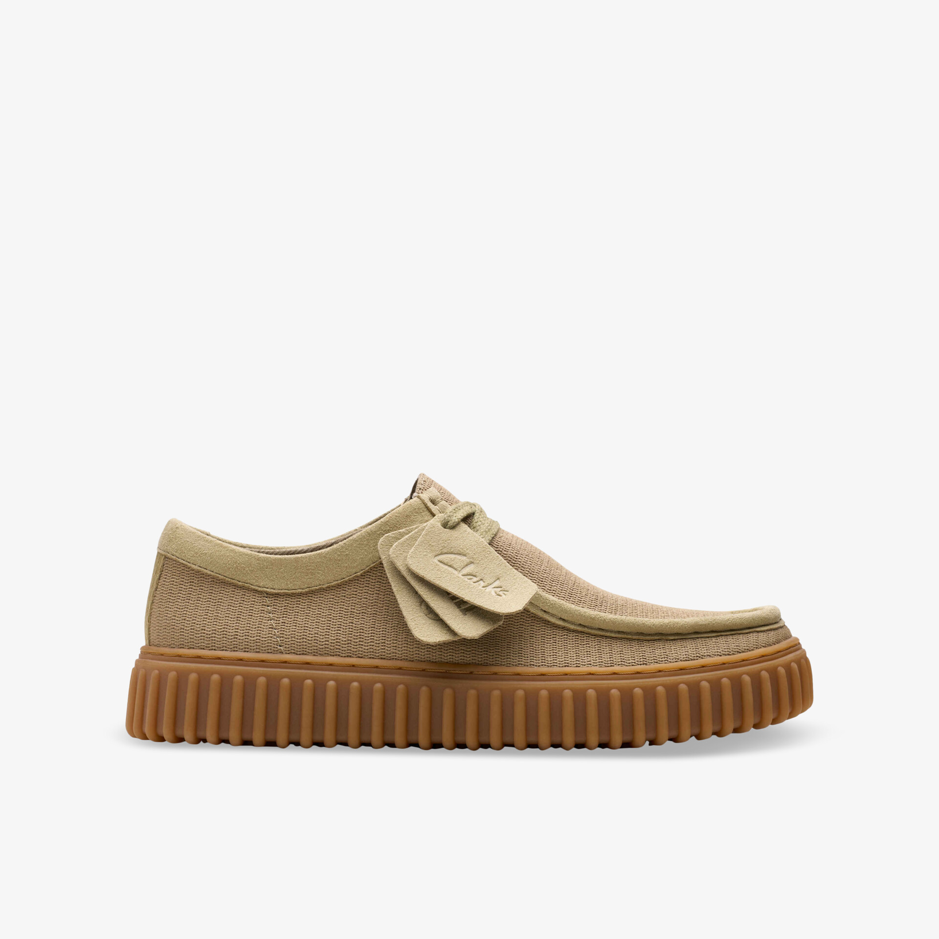 Clarks Torhill Lo Herren Schnürer braun