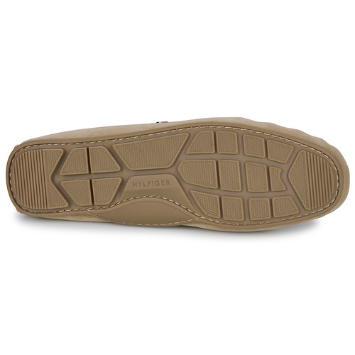 Tommy Hilfiger - CASUAL HILFIGER SUEDE DRIVER - Beige
