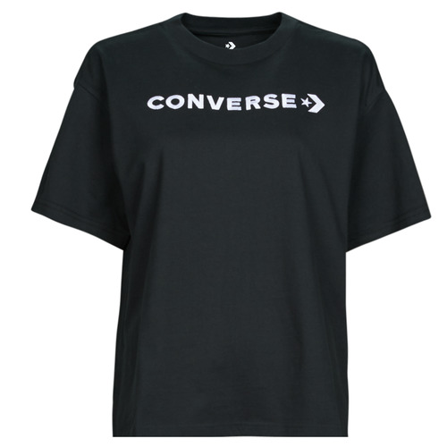 Converse - WORDMARK RELAXED TEE - CONVERSE BLACK