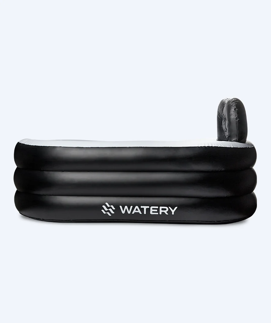 Watery oppusteligt badekar - Seal Real - Sort