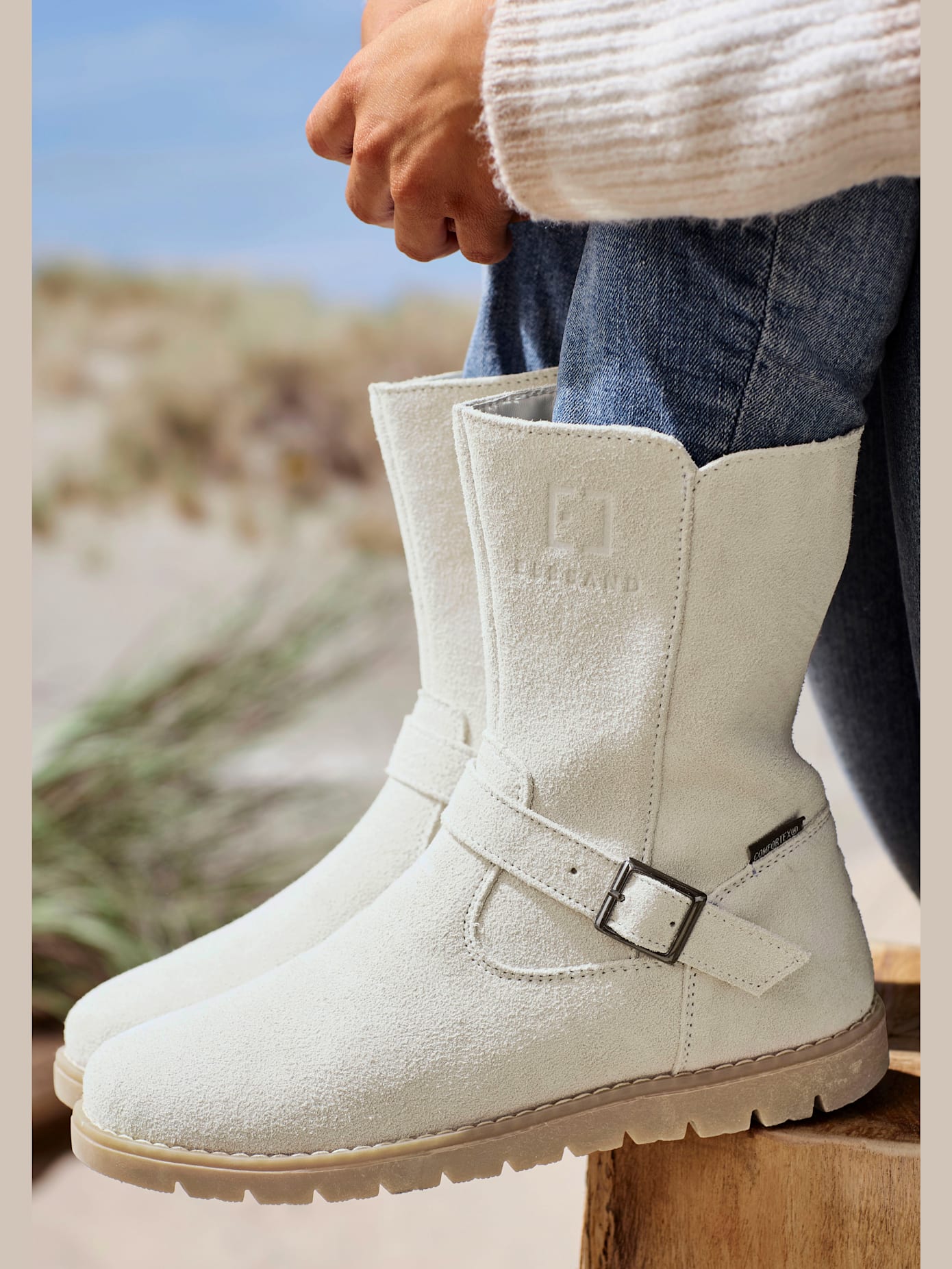 Botte d'hiver bottines d'hiver en cuir de qualité