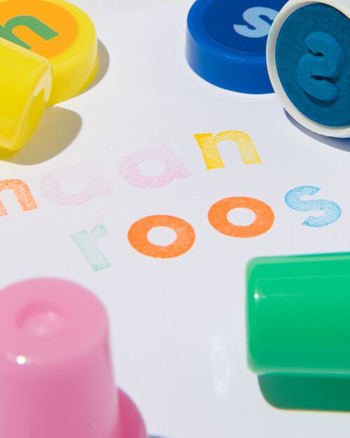 26 tampons alphabet