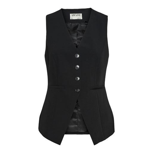 AWARE Oceanna Tailored Vest, Black, 40