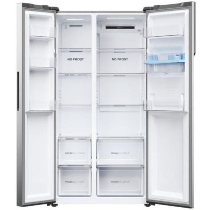 Haier Side-by-Side 90 SERIE 5 HSR5918DWMP Platinum Inox - interner Wassertank