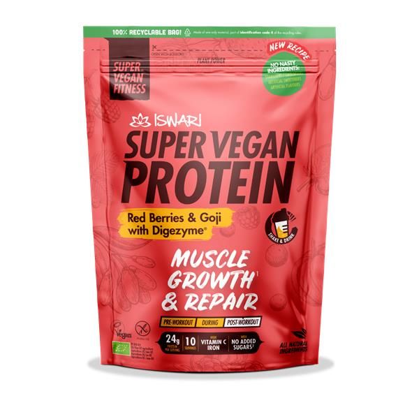 Super Vegan Protein Bio - Frutos Vermelhos E Goji