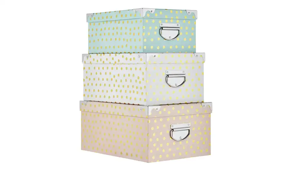 Aufbewahrungsbox, 3er-Set