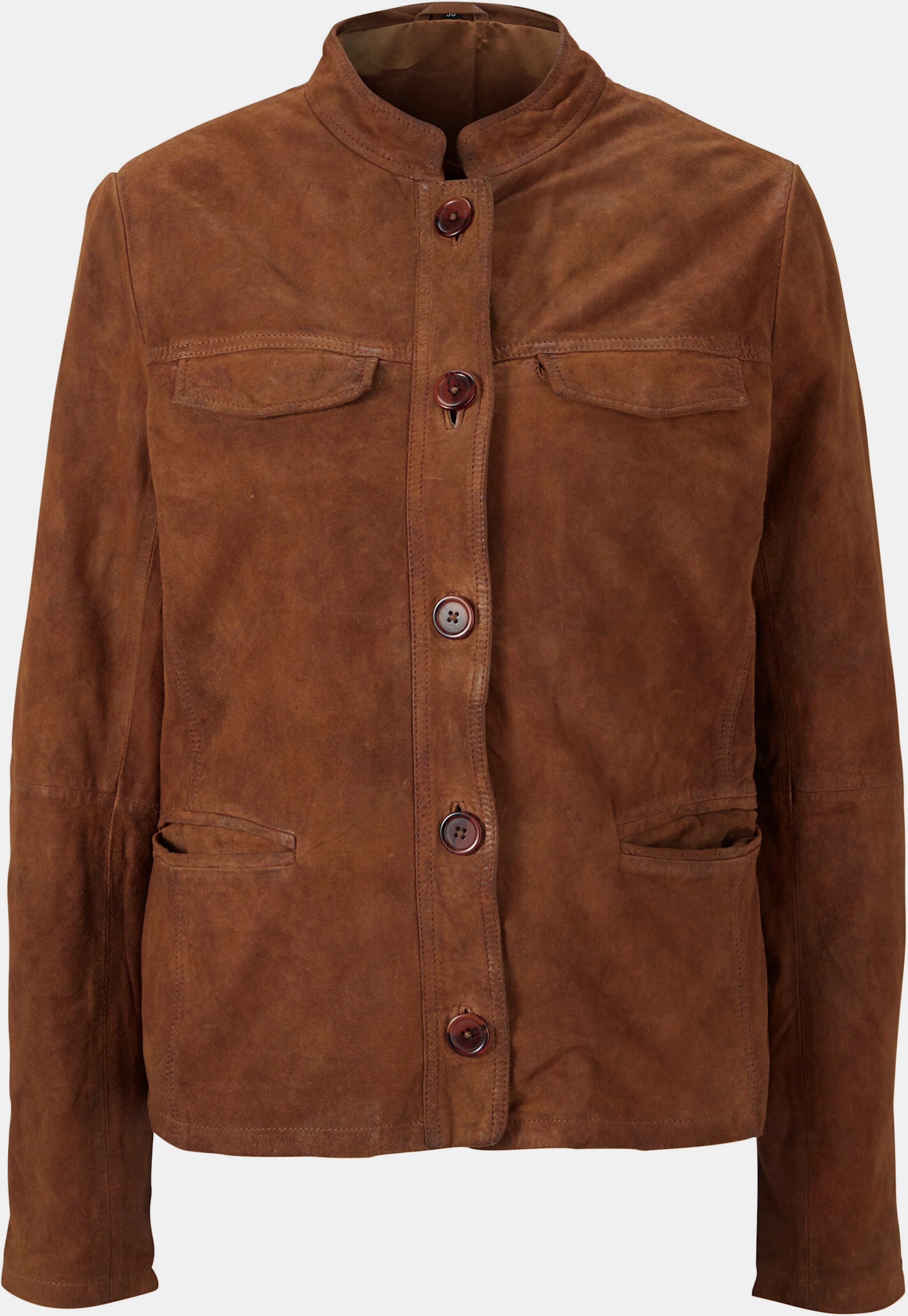 Leder-Jacke