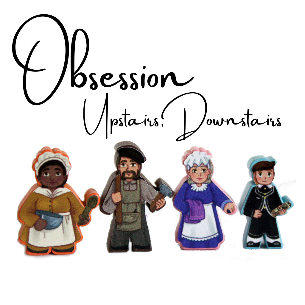 Obsession - Upstairs, Downstairs - Set d'autocollants