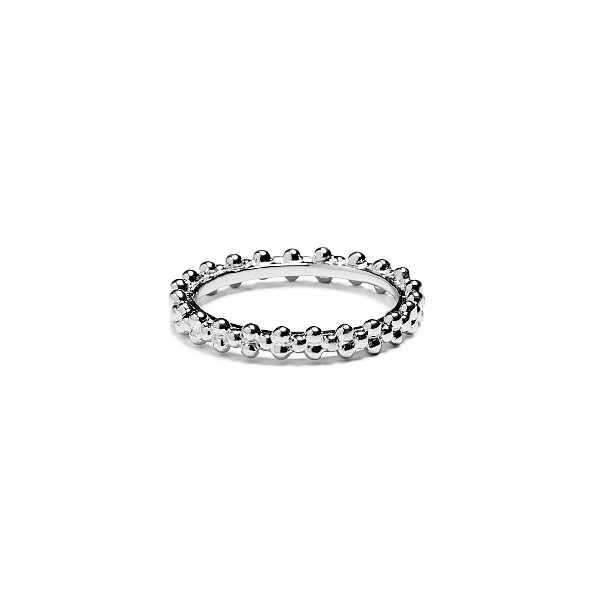 Bague argent trois perles