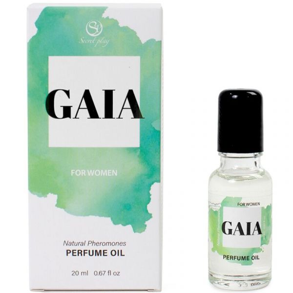 Secretplay Gaia Perfume Natural Feromonas em Óleo para Mulheres 20ml
